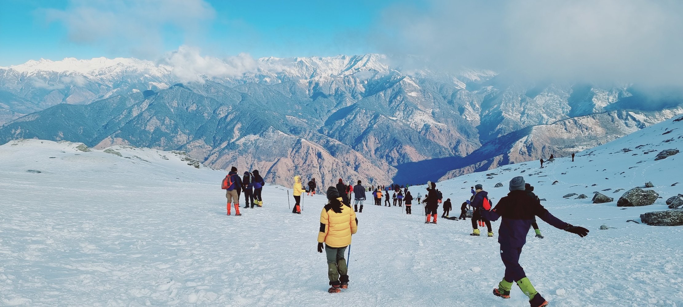 Scenic view of Chopta